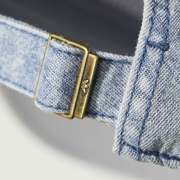 ADIDAS Originals Trefoil Blue Denim Hat Strapback - Picture 5 of 6